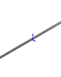 Perfil Direito 30x45x2000 - 115° para Polia - Estrutura Met